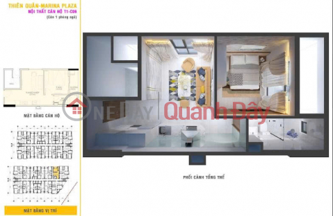 THIEN QUAN MARINA PLAZA – Rare 23-storey twin tower apartment building approved for high-rise in Ninh Kieu _0