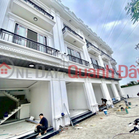 Newly built Thien Loi house for sale, area 55m 4 floors PRICE 3.5 billion, car parking at the door _0