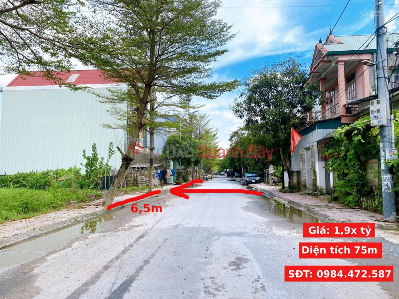 The family needs money for business and urgently sells a plot of land in an adjacent area, a villa in Hanoi City Sales Listings