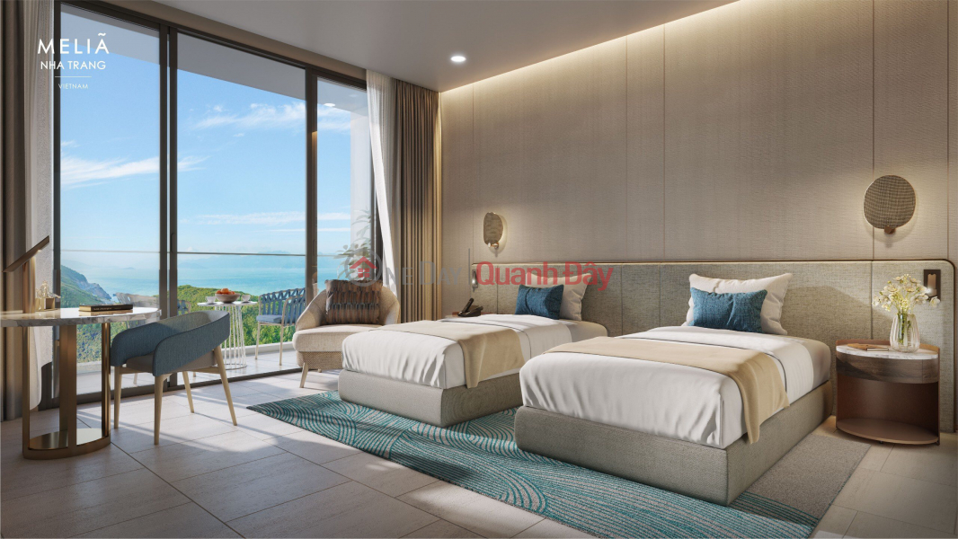 The beautiful apartment with MOUNTAIN - SEA - ISLAND VIEW M28-18 at Melia Nha Trang with extremely attractive policies. | Vietnam, Sales, ₫ 2.6 Billion