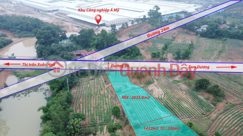 SUPER PRODUCT - Good Price - Land Lot For Sale Nice Location In A My Industrial Park, Lap Thach, Vinh Phuc _0