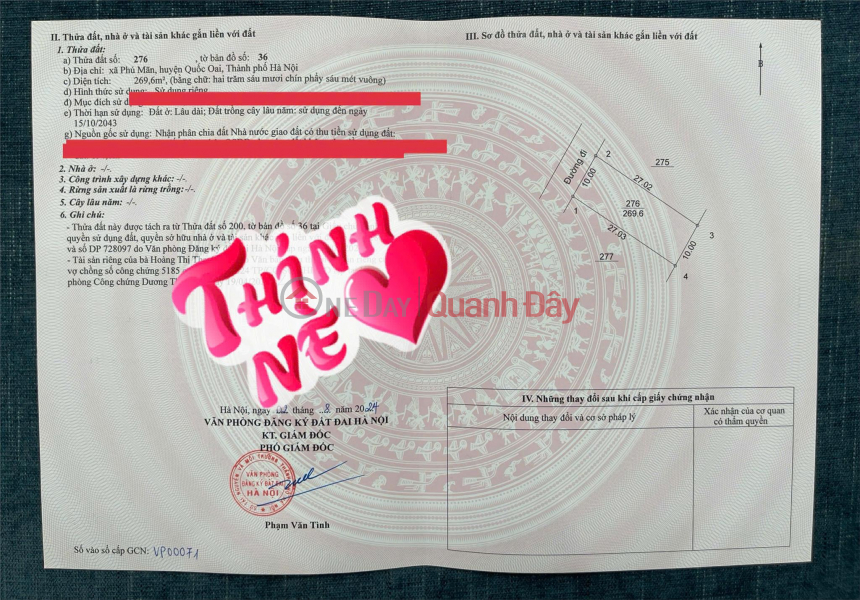 CỰC HÓT LÔ ĐẤT VÀNG TẠI TRUNG TÂM ĐÔ THỊ HÒA LẠC, CƠ HỘI TĂNG CỰC NHANH, LH 0988 182 160 Niêm yết bán