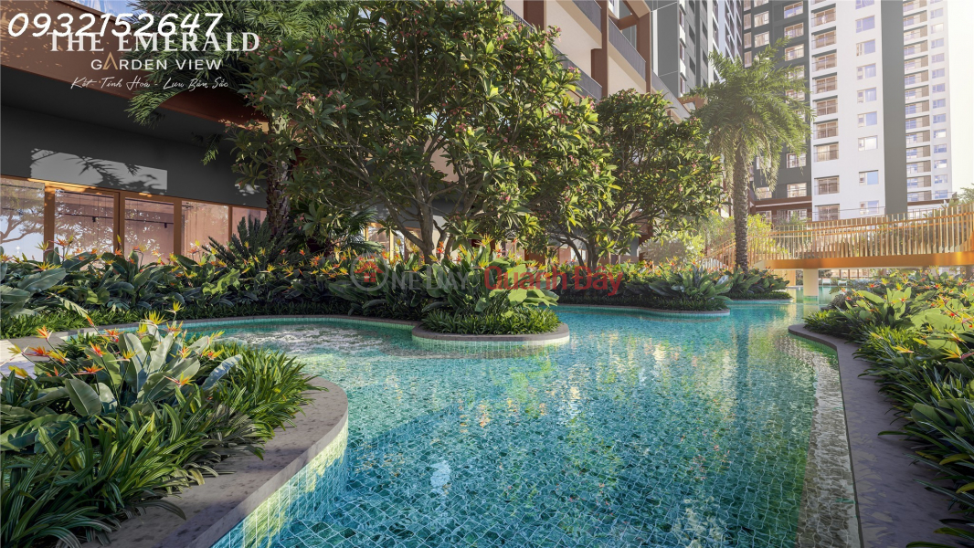 The Emerald Garden View offers resort-style green living for only 35 million VND\\/m2 in Thuan An. Sales Listings