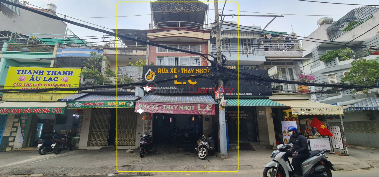 Cho thuê nhà mặt tiền Huỳnh Thiện Lộc 72m², 1Lầu - GẦN CHUNG CƯ Niêm yết cho thuê
