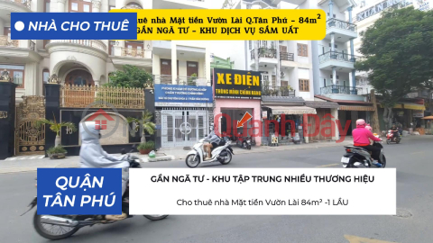 House for rent, frontage Vuon Lai, 84m² - 1 FLOOR - 20 million _0