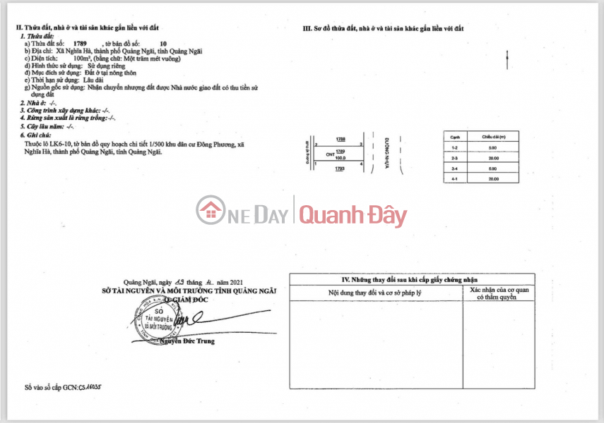 Property Search Vietnam | OneDay | Residential, Sales Listings, Land for sale in An Loc Phat residential area, East direction, main road 19.5m wide, price 750 million.