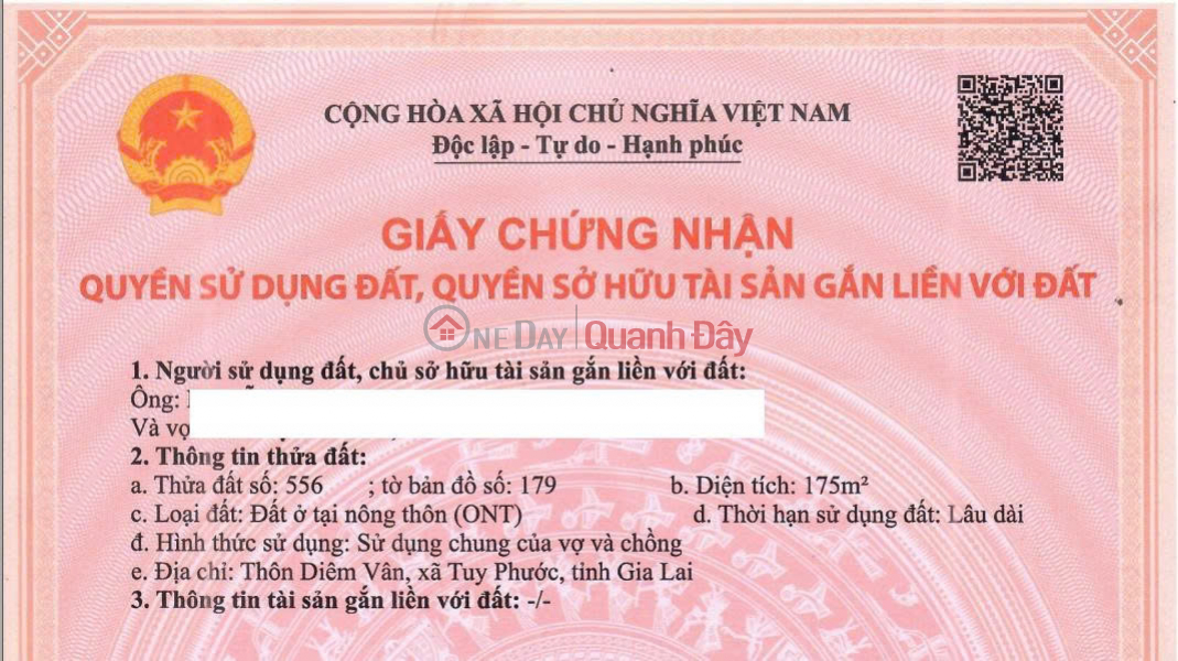  | Làm ơn chọn, Nhà ở | Niêm yết bán đ 6,9 tỷ