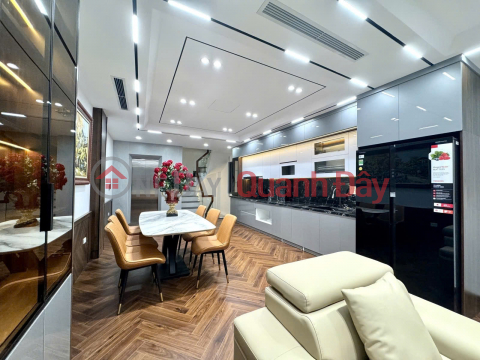 LUXURIOUS 7-STORY PROPERTY WITH FULL FURNITURE AND CAR PARKING INSIDE. Ngoc Lam, 60m2 x 6 Floors, Price: 19.2 billion VND, Long Bien District. _0