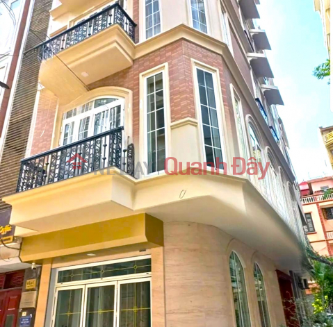 (Alley front, corner apartment, car) House for sale Hoang Ngoc Phach, Dong Da, 52m2, 4T, MT 4.2m _0