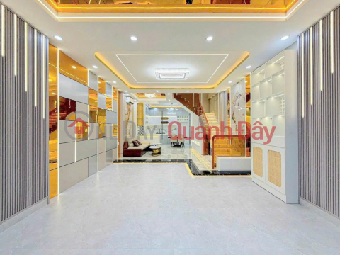 Mr. Hai wants to sell his house located in an alley accessible by car, near Phu My Hung. It's a 4-story house and includes the furniture. _0