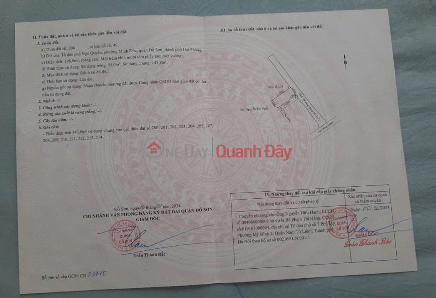 Property Search Vietnam | OneDay | Residential Sales Listings | 1 billion xx million VND - ONLY ONE PLOT REMAINING IN MINH DUC - DO SON - ZALO 0567 222 555