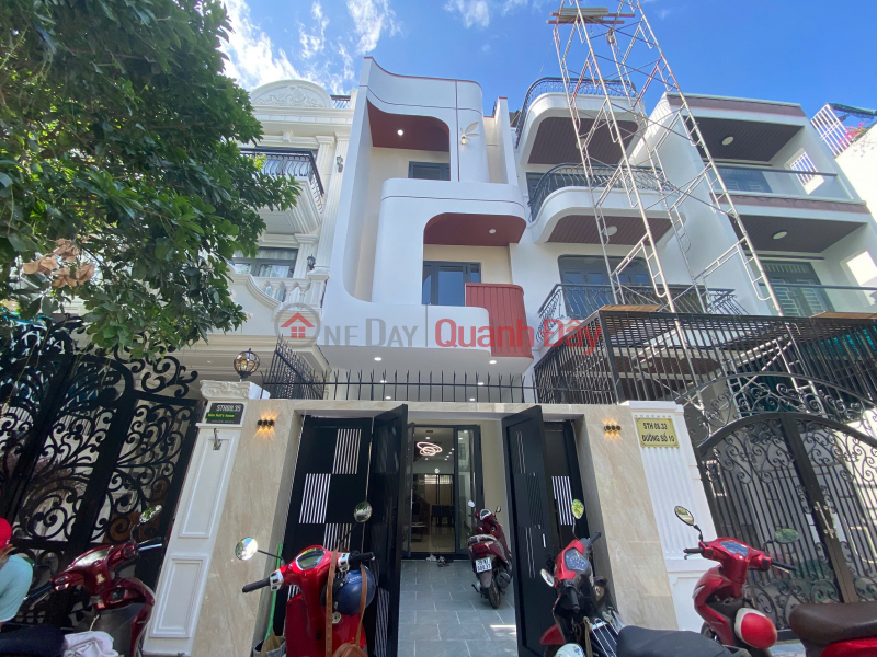 Beautiful 3-storey house, completely new, full of new - beautiful - high-class furniture, Ha Quang 2 Urban Area, Nha Trang Sales Listings