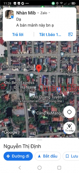 Property Search Vietnam | OneDay | Nhà ở | Niêm yết bán | ĐẤT ĐẸP - GIÁ TỐT - VỊ TRÍ TIỀM NĂNG Tại Khu TĐC Phủ Lý-Hà Nam