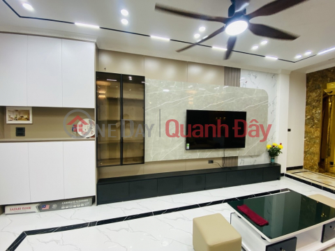 NGOC THUY CORE SUPER PRODUCT! 6-STOREY HOUSE WITH ELEVATOR - CAR PARKING AT THE GATE - FULL HIGH-CLASS FURNITURE! _0