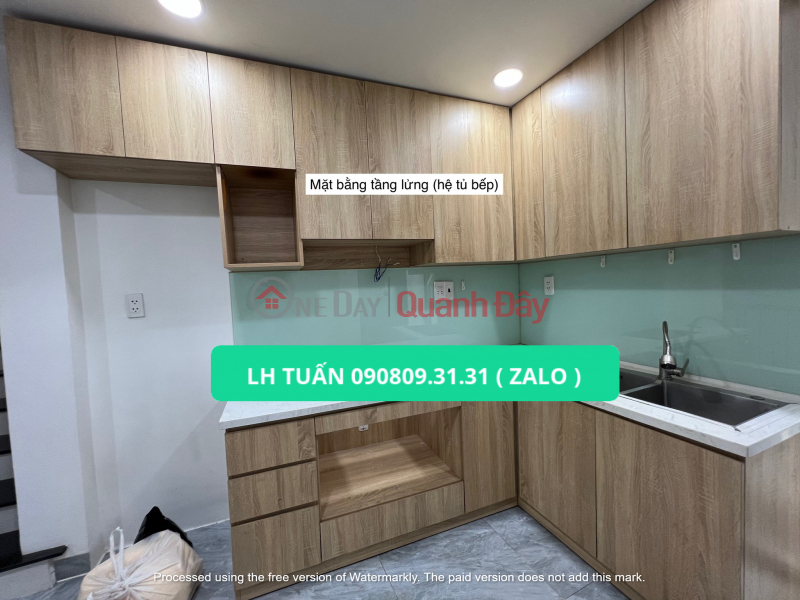 đ 4.05 Billion | Phu Nhuan House for Sale Ward 17 Alley 123\\/ Cao Thang, 5 Floors, 2 Bedrooms, Price Only 4 billion 050