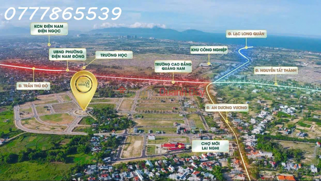 RIVERIA HỘI AN GẦN BIỂN, TRUNG TÂM THƯƠNG MẠI – ĐẤT NỀN SỔ ĐỎ LIỀN KỀ, Việt Nam Bán, đ 1,7 tỷ