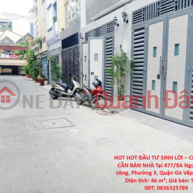 HOT INVESTMENT OPPORTUNITY – OWNER SELLING HOUSE Located in Ward 3, Go Vap District, Ho Chi Minh City _0