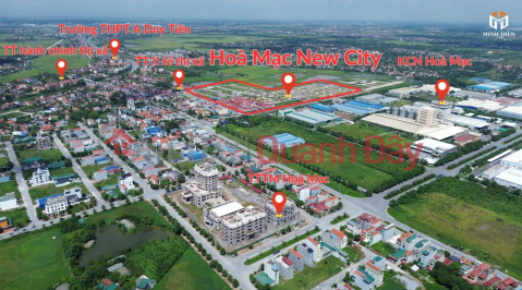Exclusive goods fund for Hoa Mac New City urban area project, price only 19 million\/m2, area 100m2, red book for each lot _0