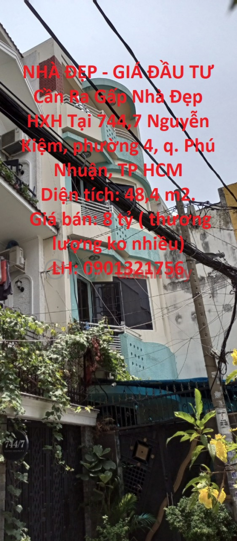 BEAUTIFUL HOUSE - INVESTMENT PRICE NEED OUT Urgent Beautiful House in Phu Nhuan _0