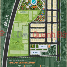 Beautiful townhouses for sale at Himlam Central Park project - Hong An Ward, Hai Phong - Prime location _0
