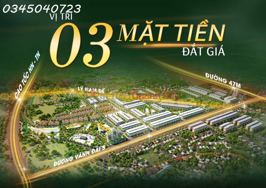 SamSung Thai Nguyen Yen Binh Xanh Industrial Park land, investment price, huge growth potential Sales Listings