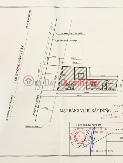 BEAUTIFUL LAND - GOOD PRICE - Land For Sale Facade Building East West Avenue Ben Tre City _0