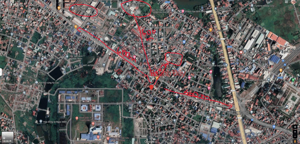 Property Search Vietnam | OneDay | Residential, Sales Listings | Land for Sale at Route 2, Mang Street, 4m wide alley, Cai Tat - An Dong - An Duong - Hai Phong