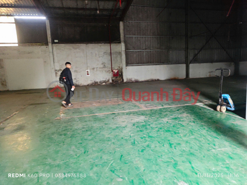 WAREHOUSE FOR RENT – VO CUONG, BAC NINH CITY<br \/> Area: 450m²<br \/> _0