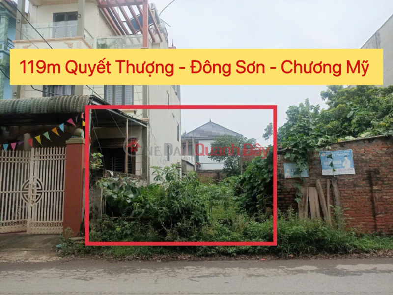 OWNER NEEDS TO SELL 119M2 LAND LOT IN DONG SON-CHUONG MY-HANOI Sales Listings