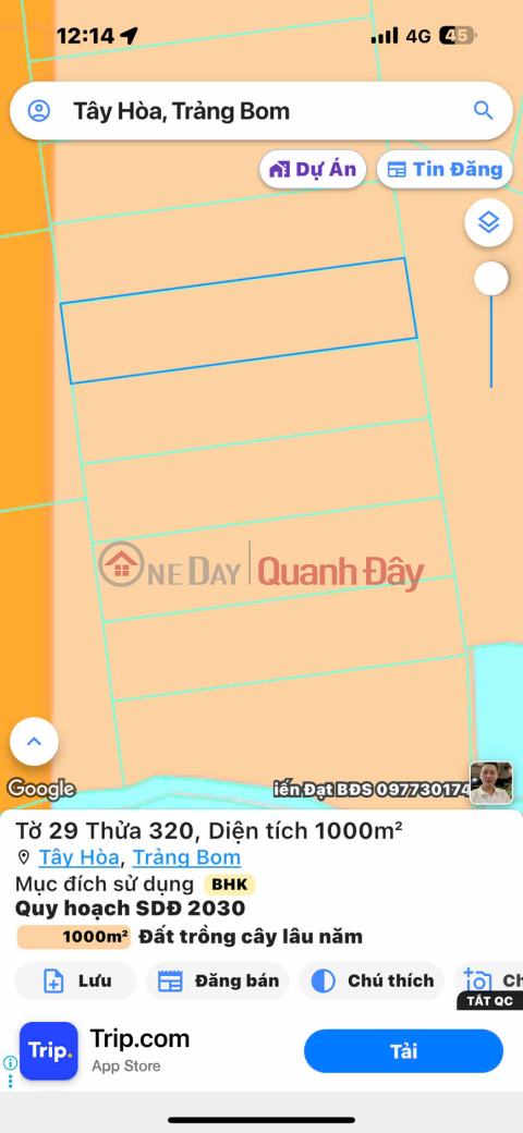 Owner Needs to Sell Land Frontage on Ring Road 4 in Tay Hoa Commune, Trang Bom District, Dong Nai Province. _0