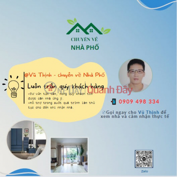 đ 9.5 Billion | Villa 188M2 Horizontal 8M 6BR PRICE 9.5 BILLION, LINH DONG THU DUC