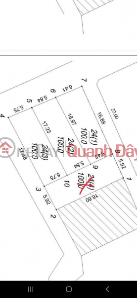 Need to sell quickly, 2 prices cheaper than market. Residential land 100m², Minh Tri Soc Son, near Lap market. Vietnam, Sales | đ 1.8 Billion