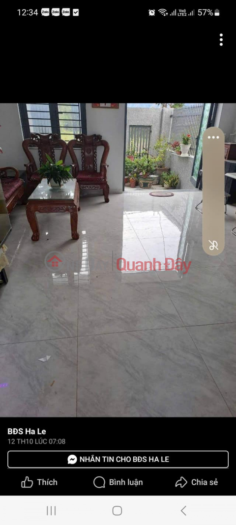 2-storey house Cau Muong Quan - Dien Phu, Dien Khanh. Selling price only 1.3x billion _0