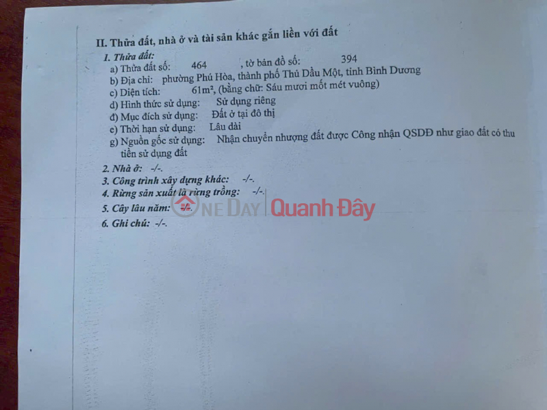 , Làm ơn chọn, Nhà ở, Niêm yết bán đ 2,35 tỷ