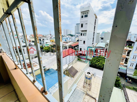 Buy cheap house in District 8, frontage alley for cars avoiding Au Duong Lan, 70m2, 6 floors _0