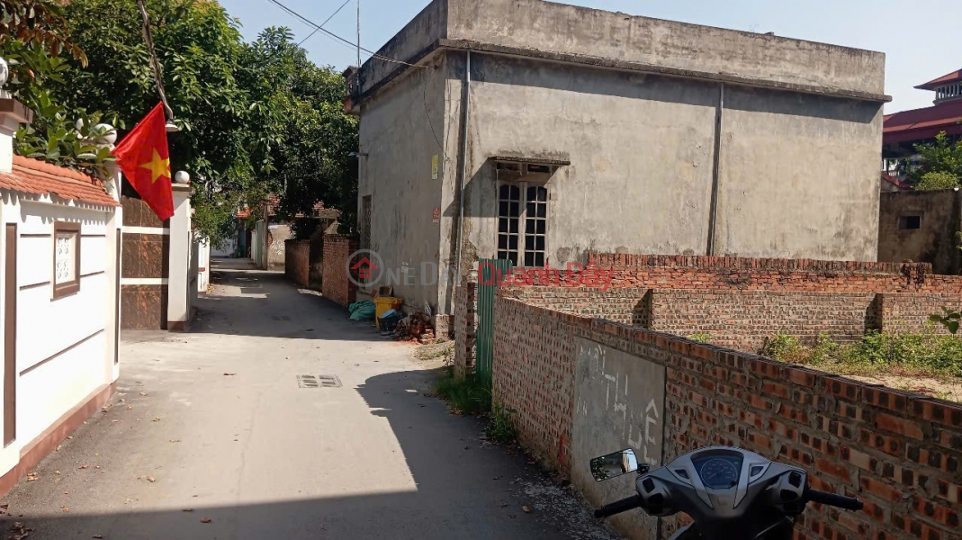 Land for sale in Thanh Khuong, Bac Ninh. 60m2 * frontage 4.5m * 2.95 billion. Corner lot, 7-seat car can enter the land. Sales Listings