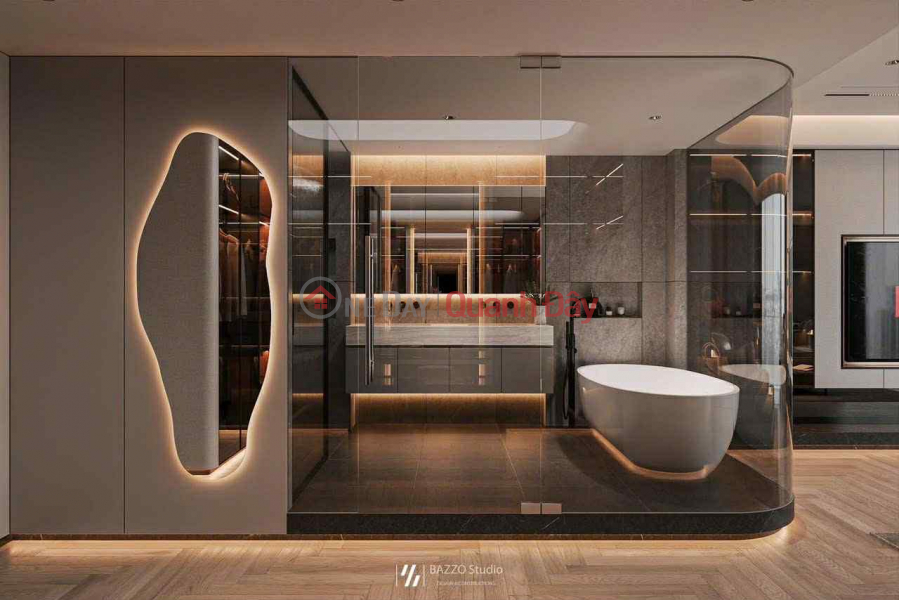 đ 43,5 tỷ, bán nhà mặt phố Hoàng Như Tiếp, 8 tầng thang máy, vỉa hè, sát bệnh viện Tâm Anh