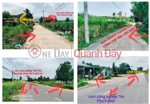 OWNER'S LAND - STREET FRONTAGE - Tan Xuan Hamlet, Tan Phu Commune, Tan Chau District, Tay Ninh _0