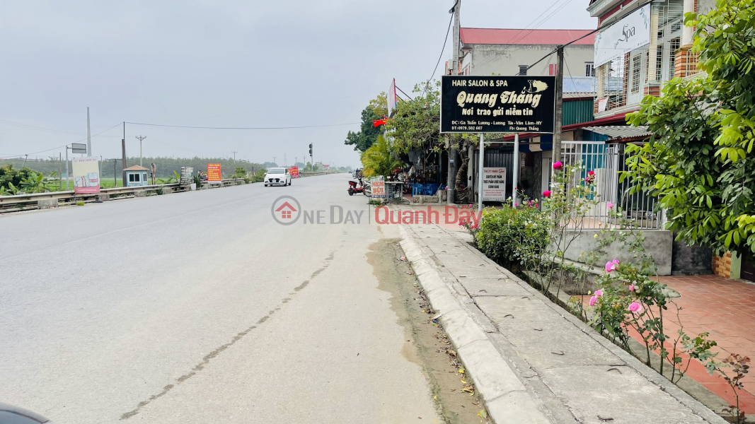 Cheap land for sale at Xuan Loi, Dinh Du, Van Lam, area 45m, frontage 4m, finance nearly 1 billion, clear alley, car Sales Listings