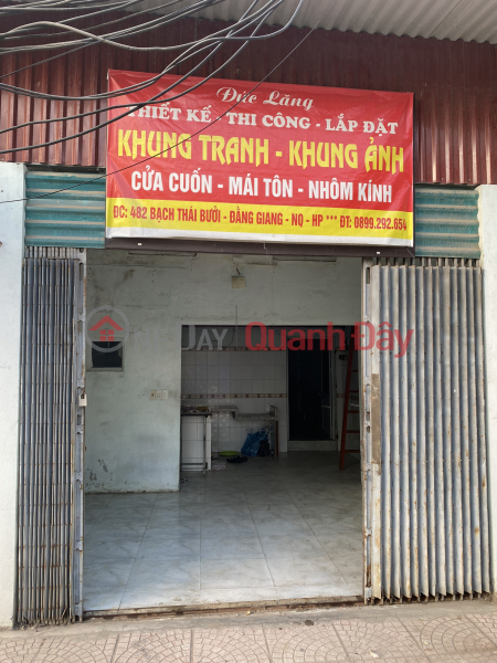 Property Search Vietnam | OneDay | Residential, Rental Listings The owner needs to rent a house with 2 frontages. Located at 482 Bach Thai Buoi - Dang Giang - NQ - Hai Phong.