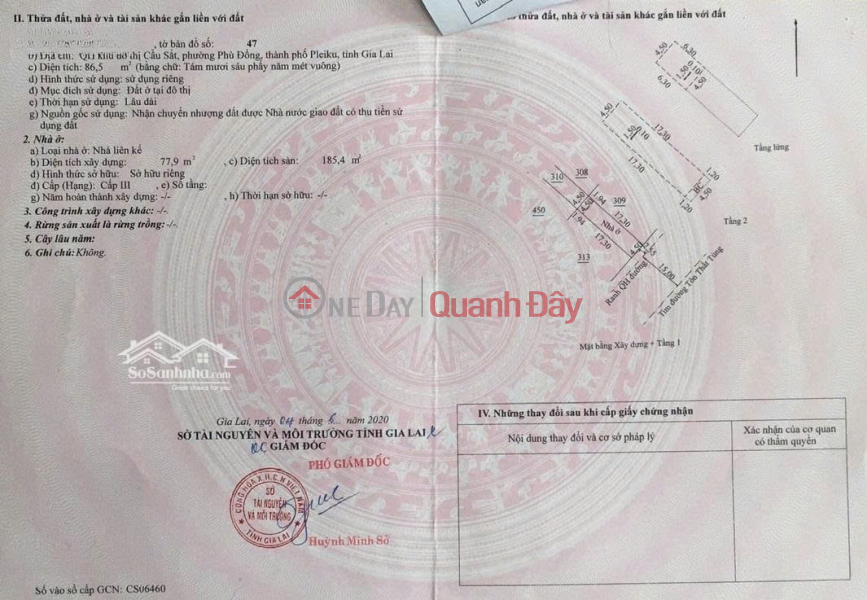 BÁN NHÀ MẶT TIỀN ĐƯỜNG 30m ĐỐI DIỆN CỔNG BỆNH VIỆN Đường Tôn Thất Tùng, Trà Đa, Plei Ku, Gia Lai Niêm yết bán