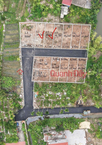 PRIME LAND IN TINH HAI, HOA NGHIA, PRICE ONLY 9XX MILLION VND. ZALO 0567 222 555 Sales Listings