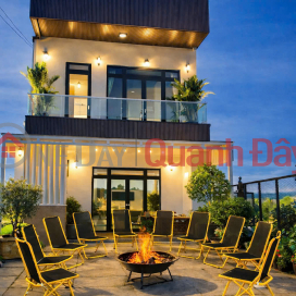 Beautiful new villa for rent, 5 bedrooms, with stunning views of Dan Kia peak, Langbiang ward, Da Lat, Lam Dong province. Price: 22 million VND. _0