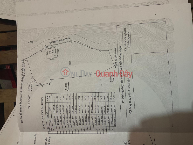 Urgent sale of land in Bac Van area Sales Listings (NGUYENDUYTOAN-523037985)