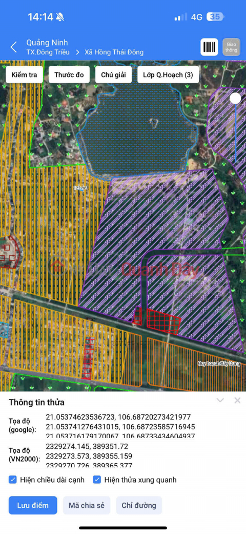 Owner needs to quickly sell a plot of land in Yen Duong Village - Hong Thai Dong Commune (now Hoang Que Ward) - Dong Town. _0