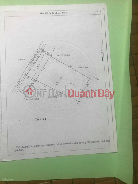 Property Search Vietnam | OneDay | Nhà ở, Niêm yết bán, BÁN NHÀ RIÊNG 186M2, có sổ hồng, khu dân cư