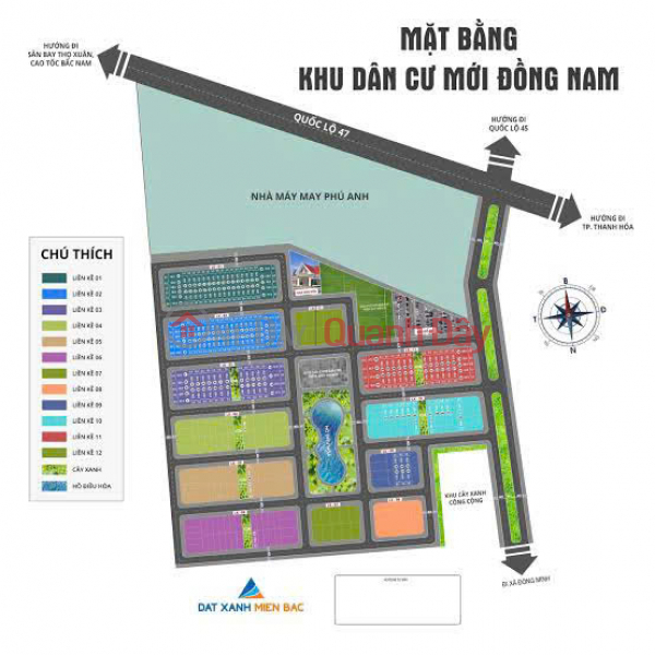 đ 1.28 Billion PRIME LAND – GOOD PRICE – OWNER SELLING LAND IN DONG KHE COMMUNE, DONG SON DISTRICT, THANH HOA PROVINCE
