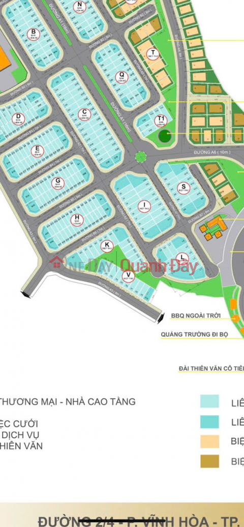 Lot for sale K10 Hoang Phu, Vinh Hoa Ward, Nha Trang, Khanh Hoa. 84m2 (6x14) Can build basement Price 1.7 billion _0