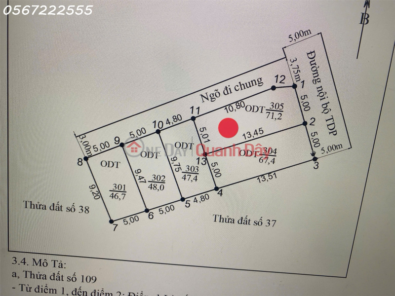 LÔ GÓC F0 – NGÕ RỘNG 8M HÒA NGHĨA – GIÁ CHỈ 1.8 TỶ!!! Niêm yết bán
