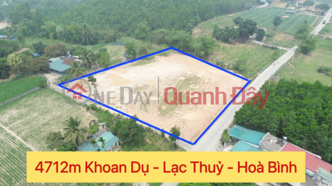 BÁN LÔ ĐẤT 4712M TẠI LẠC THUỶ-HÒA BÌNH _0